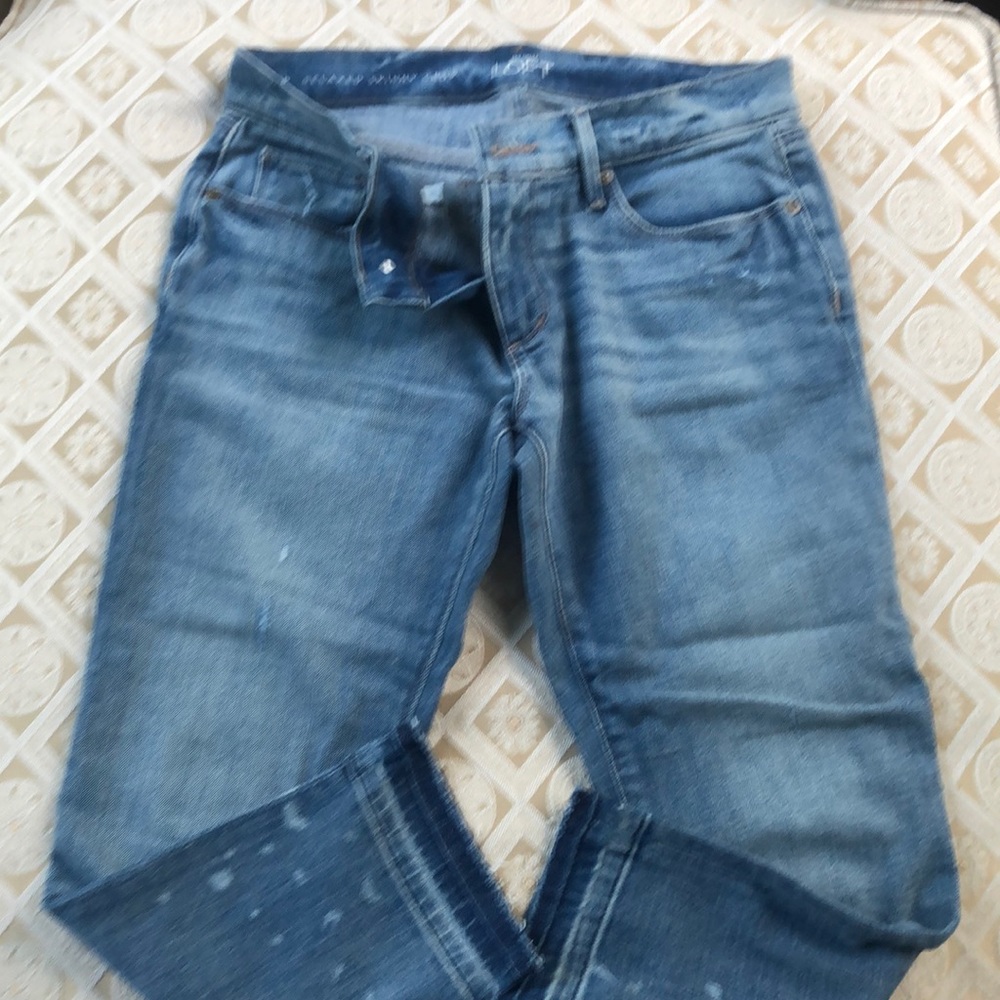 Relaxed Skinny Crop Jeans from Loft